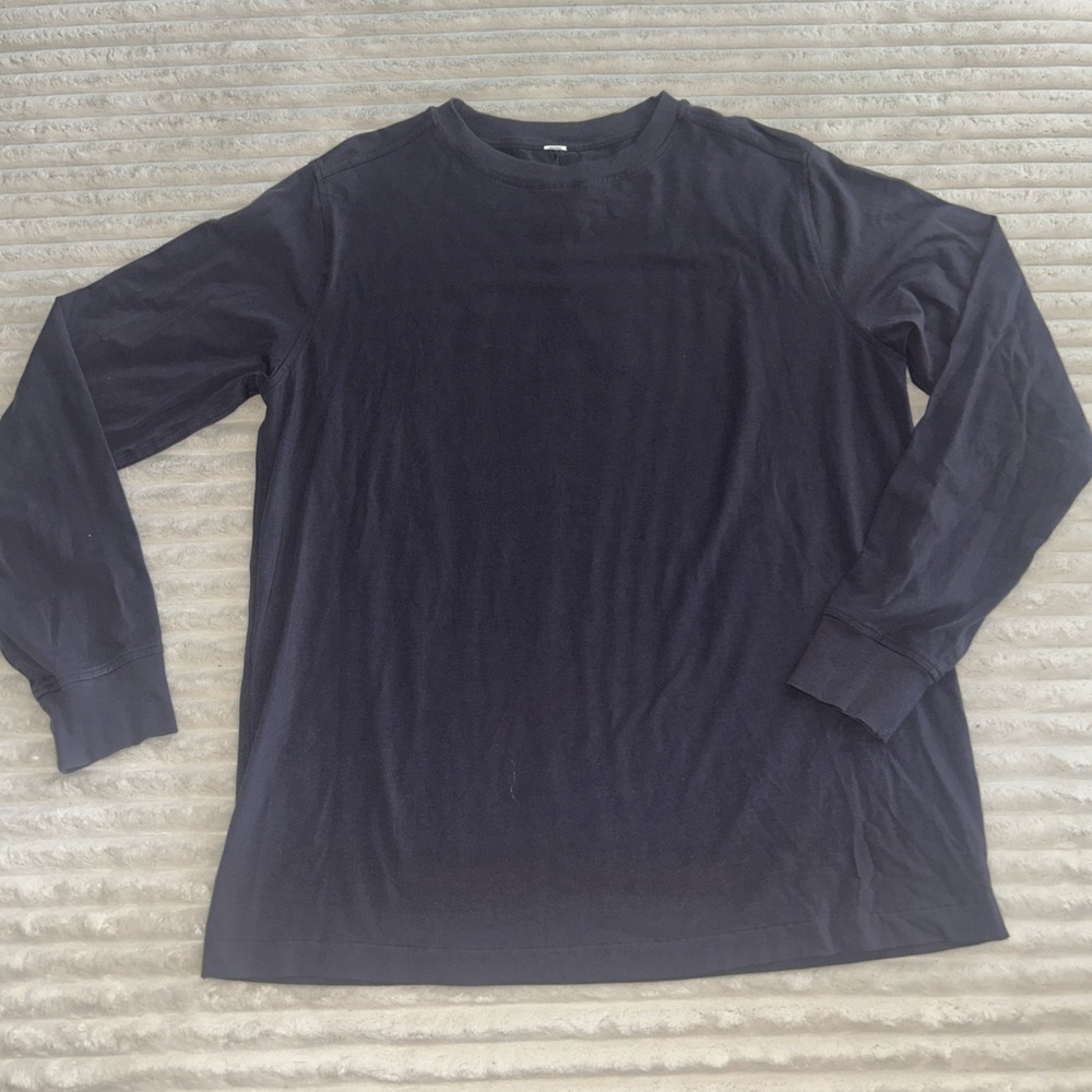 Lululemon All Yours Cotton Long sleeve Size 8, Purple